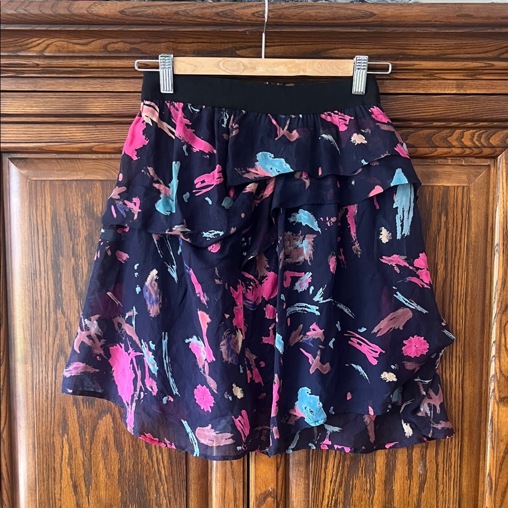 See by Chloe silk  floral  Skirt 4